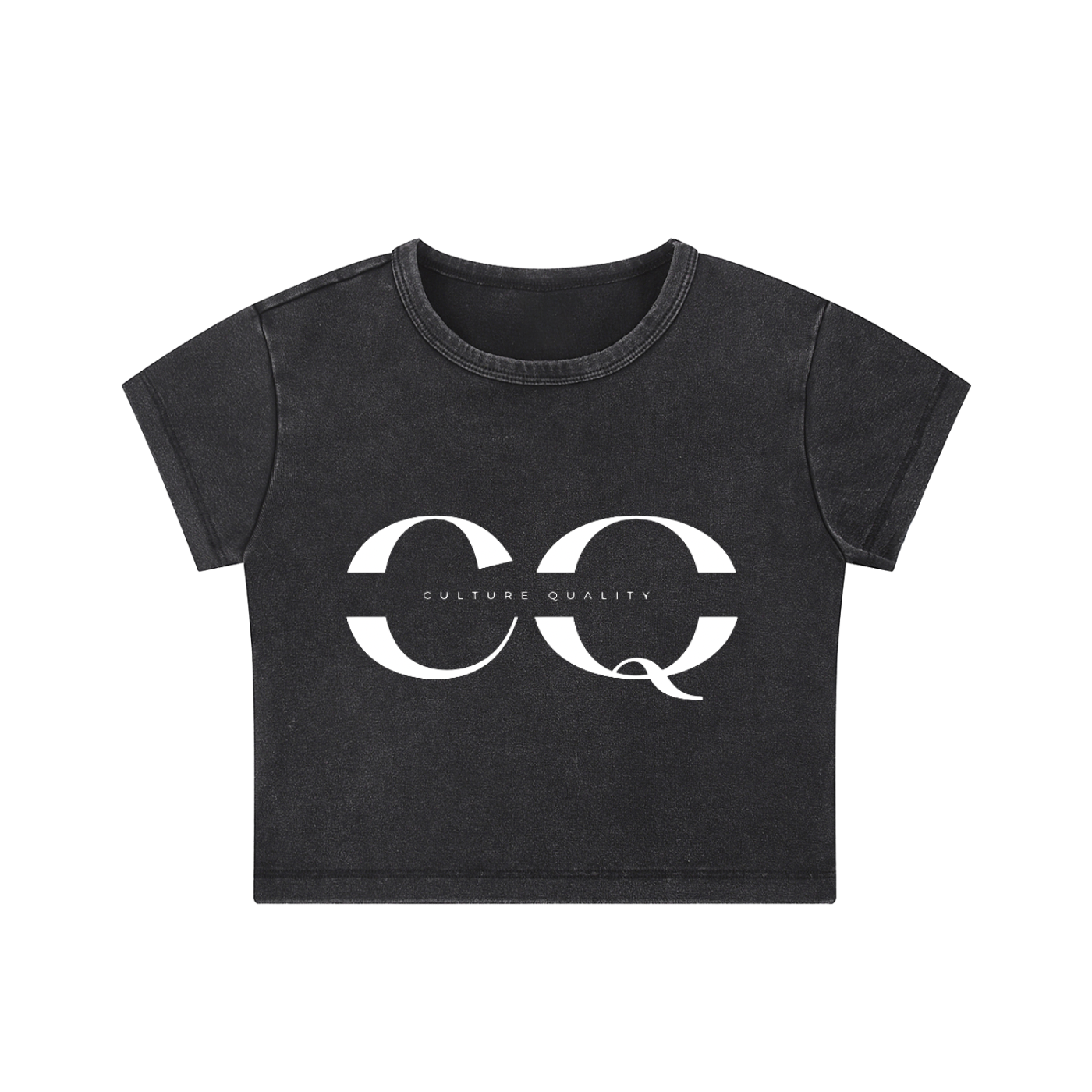 Snow Washed Crop Top