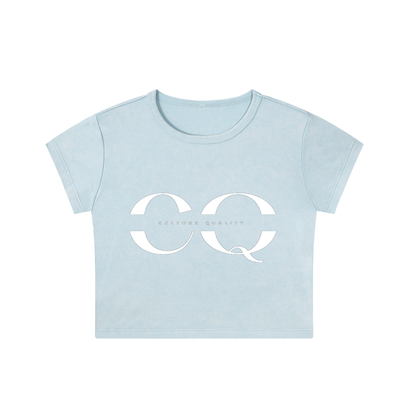 Snow Washed Crop Top