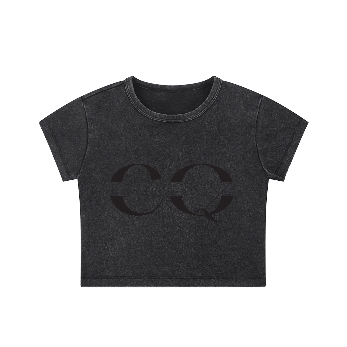 Snow Washed Crop Top